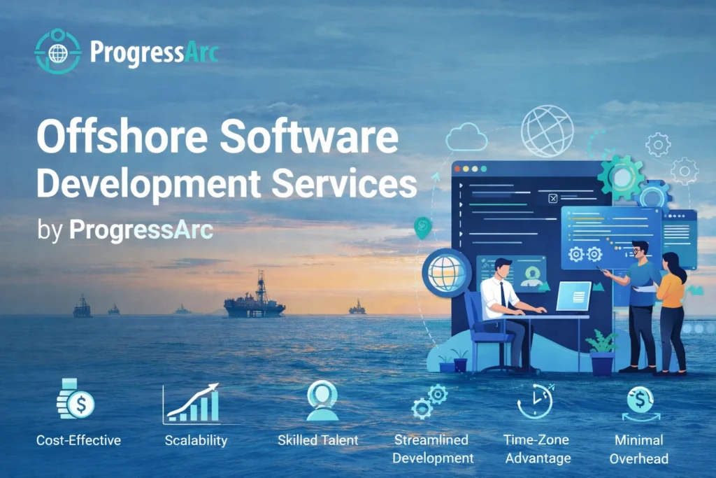 Offshore Software Development Services by ProgressArc