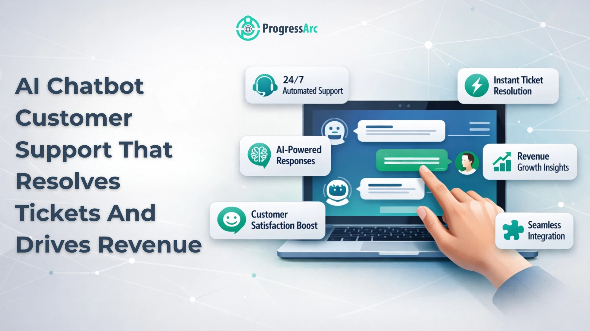 AI Chatbot Customer Support That Resolves Tickets And Drives Revenue