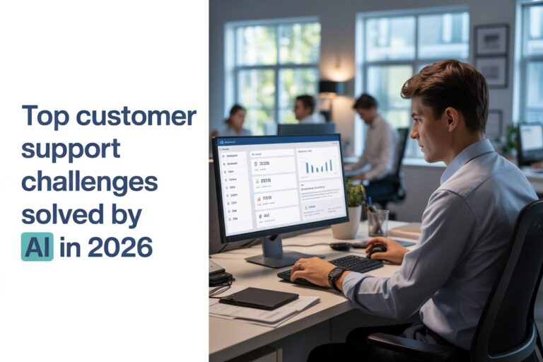 Top Customer Support Challenges Solved by AI in 2026