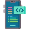 icon about mobile development