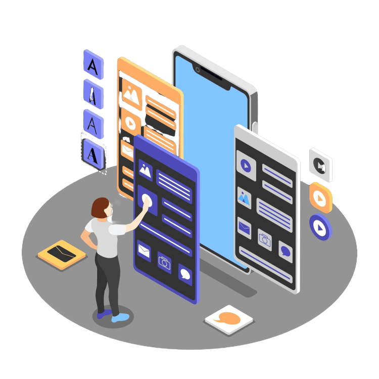 a image about cross platform development services